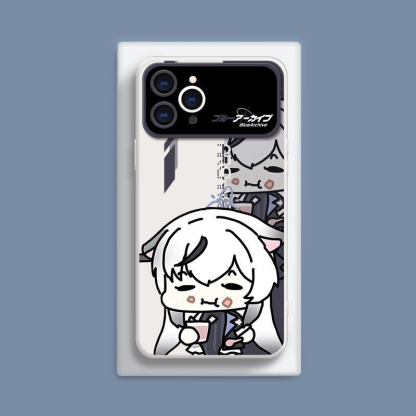 蔚藍檔案液態大視窗全包矽膠防摔軟殼-ZUIHANG SHOP