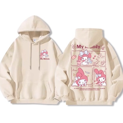 三麗鷗新款 親子情侶男女款連帽衛衣-ZUIHANG SHOP