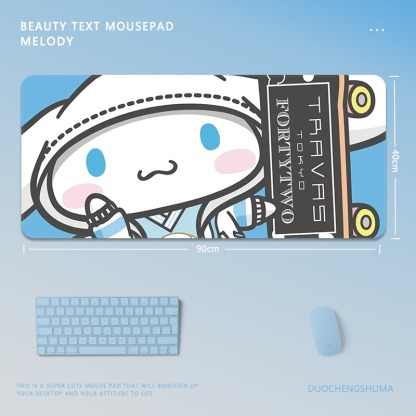 三麗鷗 主題桌墊 布質滑鼠墊-ZUIHANG SHOP
