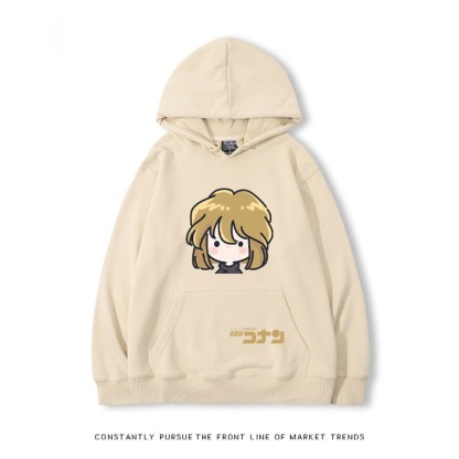 名偵探柯南 秋冬新款 親子情侶裝連帽衛衣