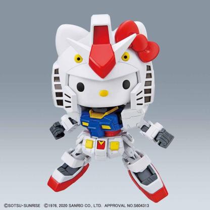 萬代 SDCS HELLO KITTY 凱蒂貓 薩克I +夏亞專用薩克II+RX-78-2 鋼彈-ZUIHANG SHOP