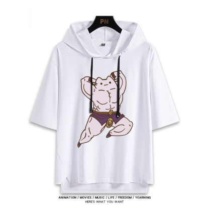 JOJO的奇妙冒險 連帽短袖T恤-ZUIHANG SHOP