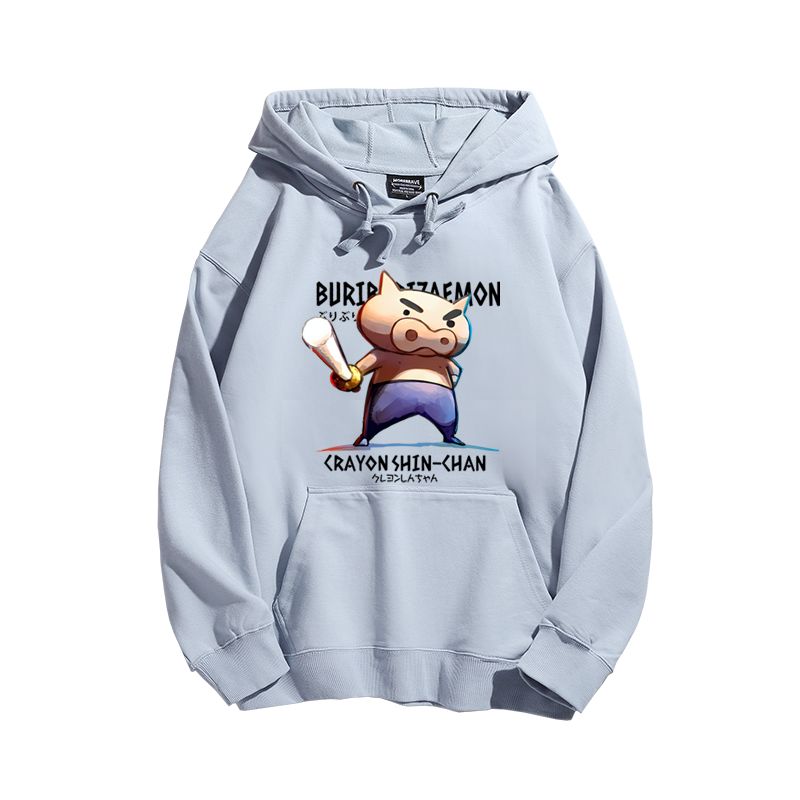 蠟筆小新新款 親子情侶男女款連帽衛衣-ZUIHANG SHOP