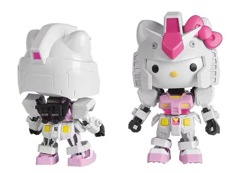 萬代 SDCS HELLO KITTY 凱蒂貓 薩克I +夏亞專用薩克II+RX-78-2 鋼彈-ZUIHANG SHOP
