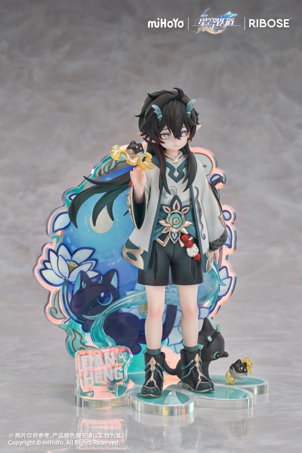 【預購】正版授權 RIBOSE RISE UP+系列 崩壞：星穹鐵道 小不點貓貓系列 丹恆·飲月 Ver.