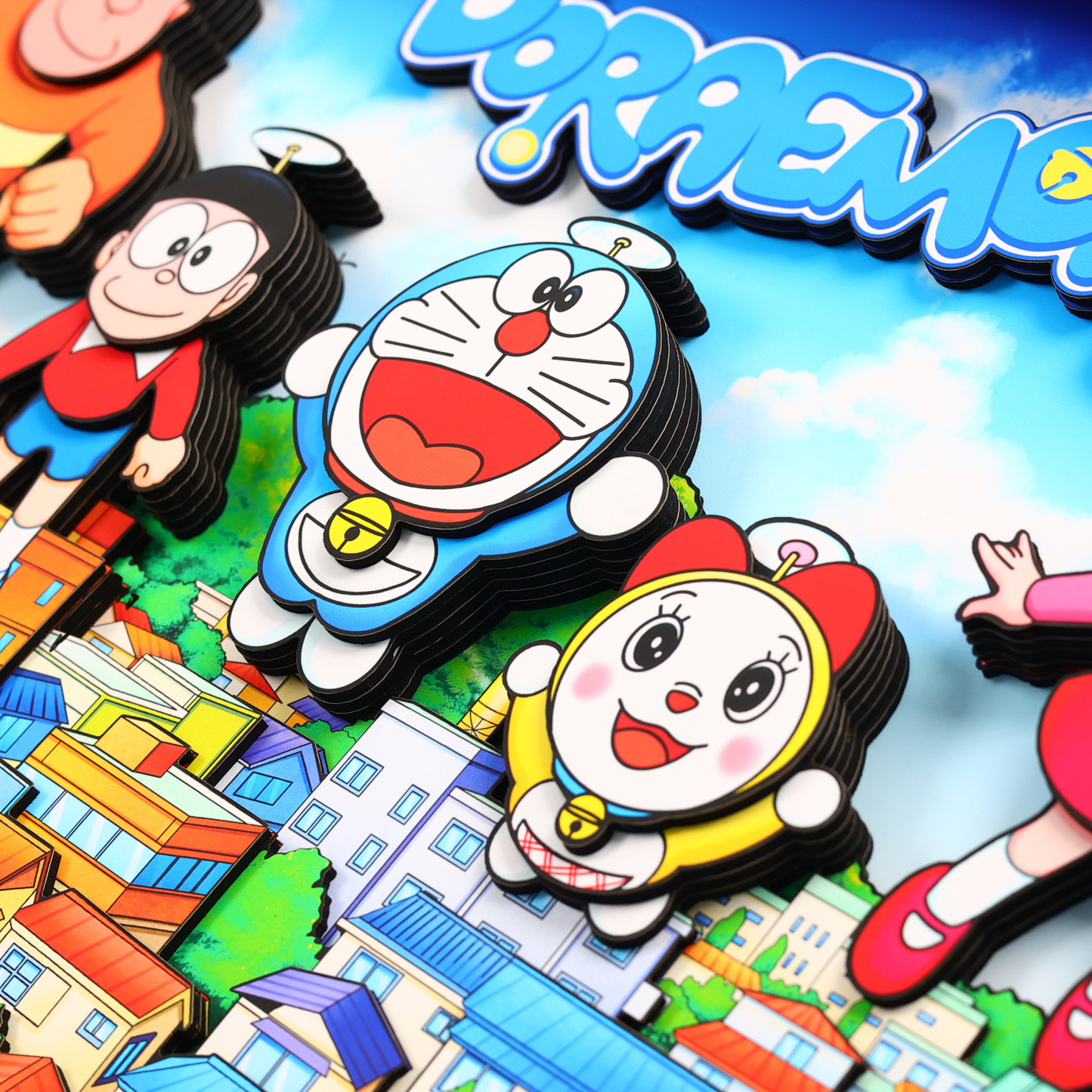 哆啦A夢 3D立體畫-ZUIHANG SHOP