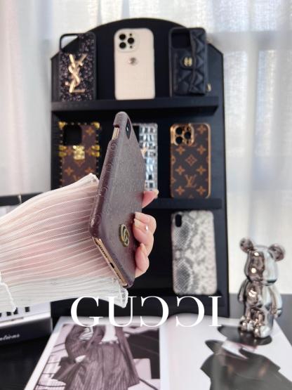 古馳皮質全包手機殼-ZUIHANG SHOP