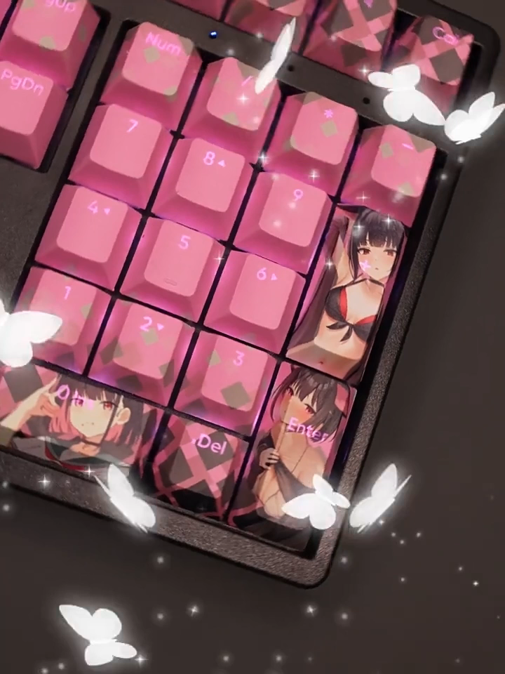 杏山和紗透光RGB108鍵標準配列衛星軸鍵帽