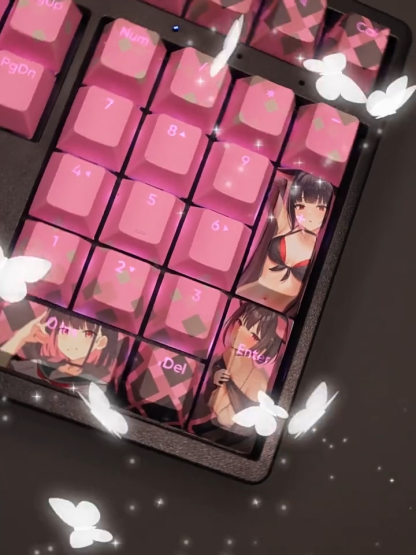 杏山和紗透光RGB108鍵標準配列衛星軸鍵帽