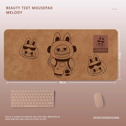 labubu拉布布 主題桌墊 布質滑鼠墊-ZUIHANG SHOP