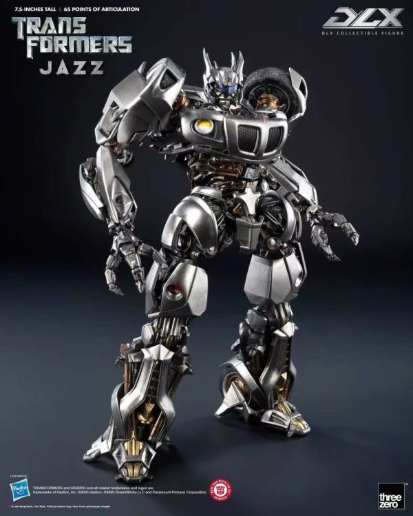 【預購】正版授權 Threezero 19cm DLX 變形金剛 爵士