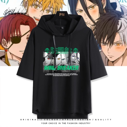 防風少年 防風鈴 連帽短袖T恤-ZUIHANG SHOP