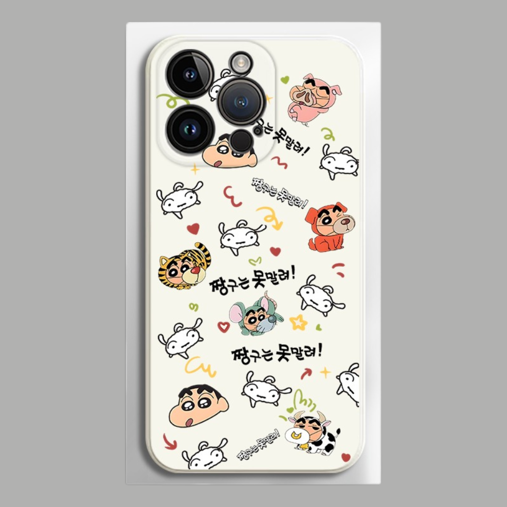 蠟筆小新液態矽膠全包防摔軟殼-ZUIHANG SHOP