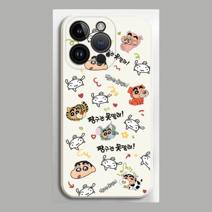 蠟筆小新液態矽膠全包防摔軟殼-ZUIHANG SHOP