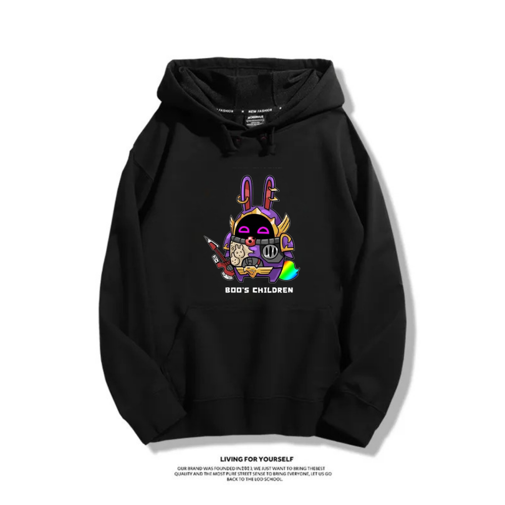 絕區零邦布x戰錘40K 秋冬新款 親子情侶裝連帽衛衣