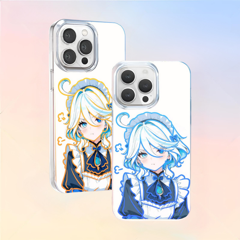 原神極光金漸變防摔手機殼