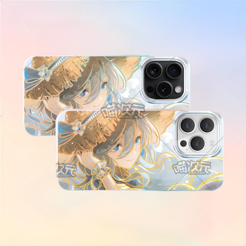 原神極光金漸變防摔手機殼