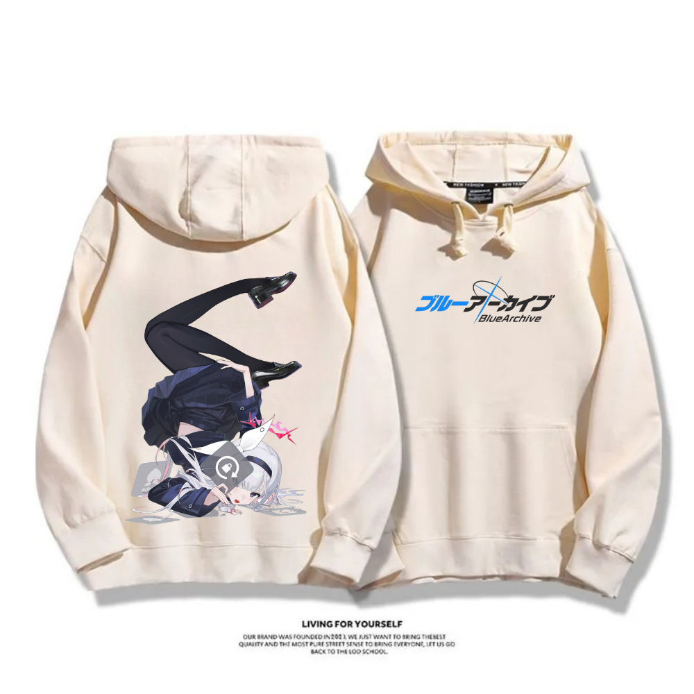 蔚藍檔案 普拉娜旋轉鎖定 情侶裝連帽衛衣