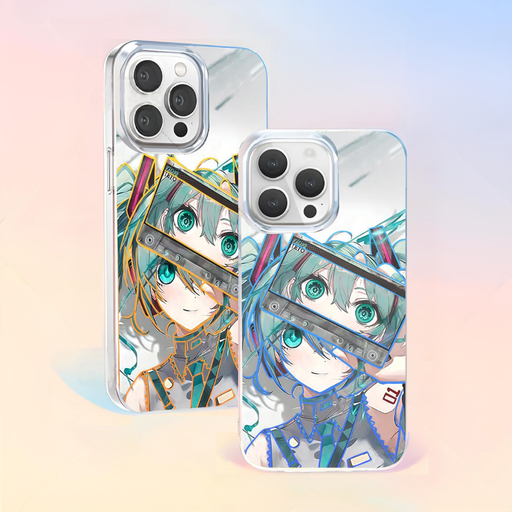 初音未來極光金手機殼