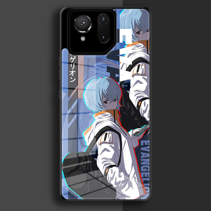 ROG新世紀福音戰士鋼化玻璃手機殼