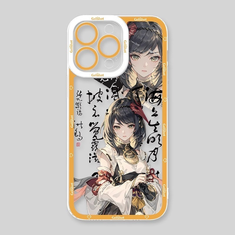 原神古風天使眼透明防摔軟殼-ZUIHANG SHOP