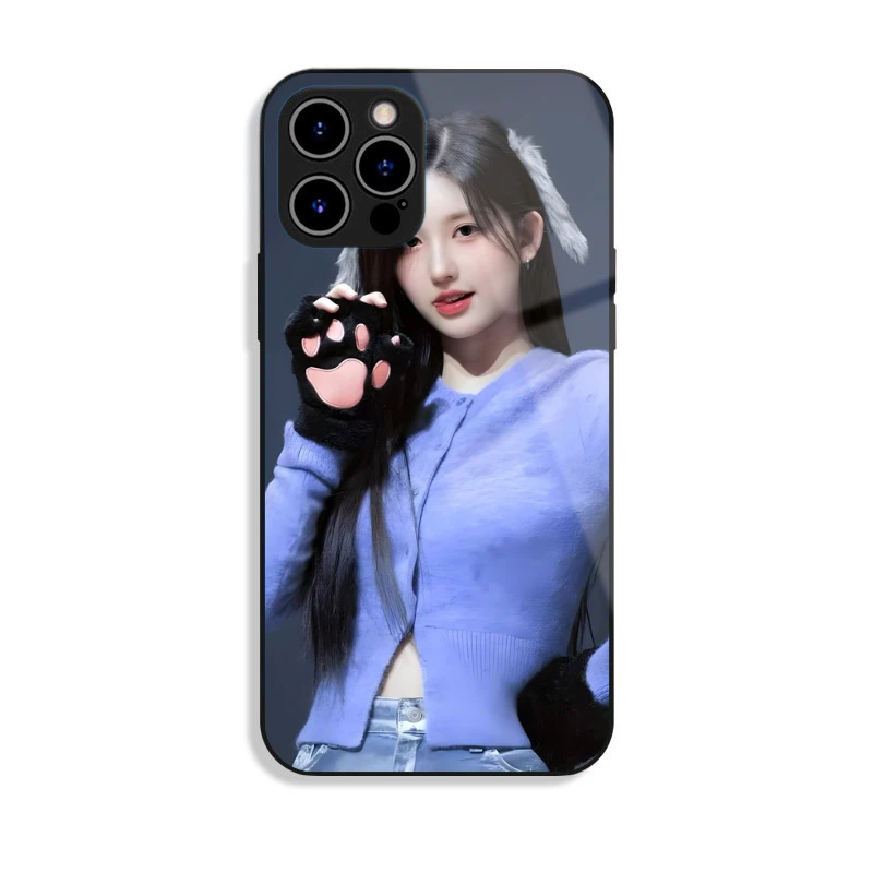 IVE 高清鋼化玻璃手機殼