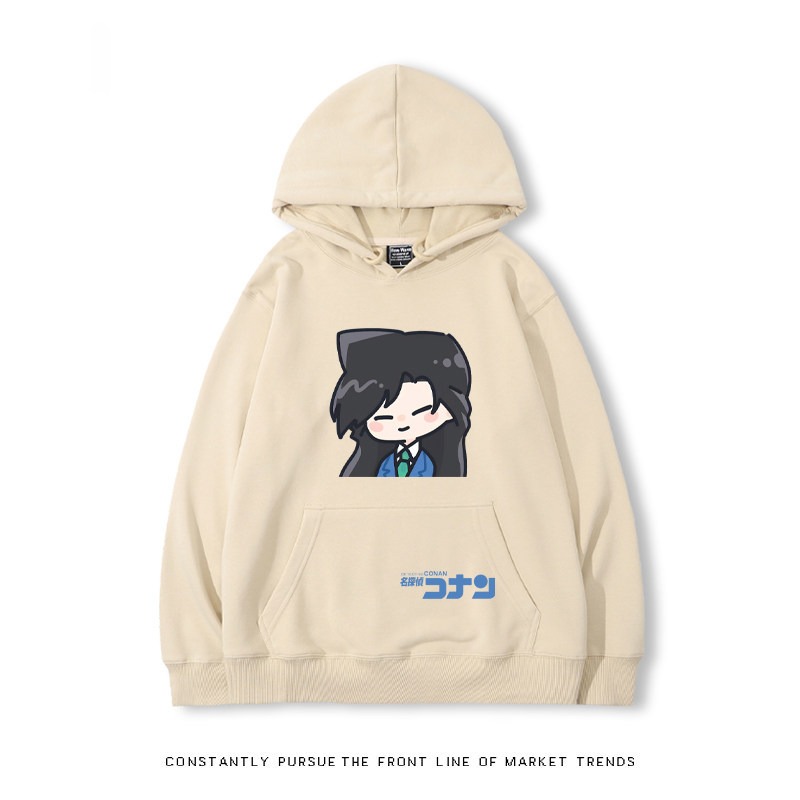 名偵探柯南 秋冬新款 親子情侶裝連帽衛衣