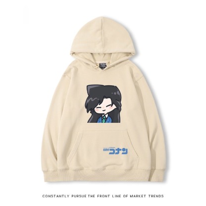 名偵探柯南 秋冬新款 親子情侶裝連帽衛衣