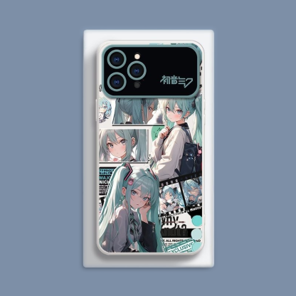 初音未來液態大視窗全包矽膠防摔軟殼-ZUIHANG SHOP