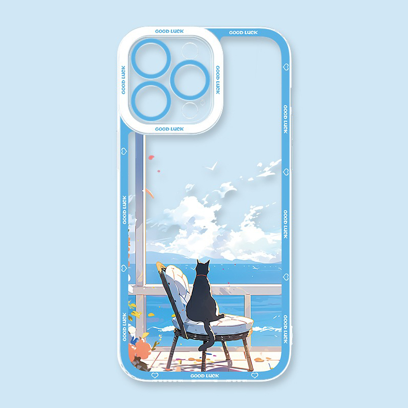 可愛萌寵天使眼透明防摔軟殼-ZUIHANG SHOP