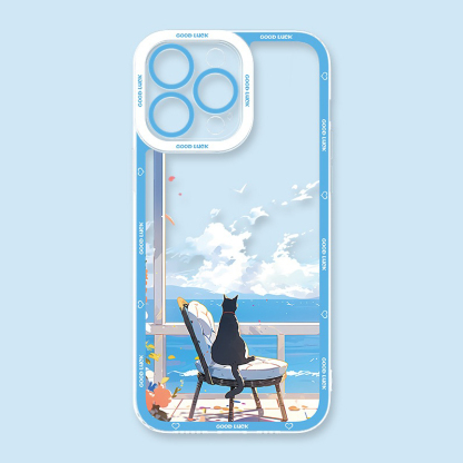 可愛萌寵天使眼透明防摔軟殼-ZUIHANG SHOP