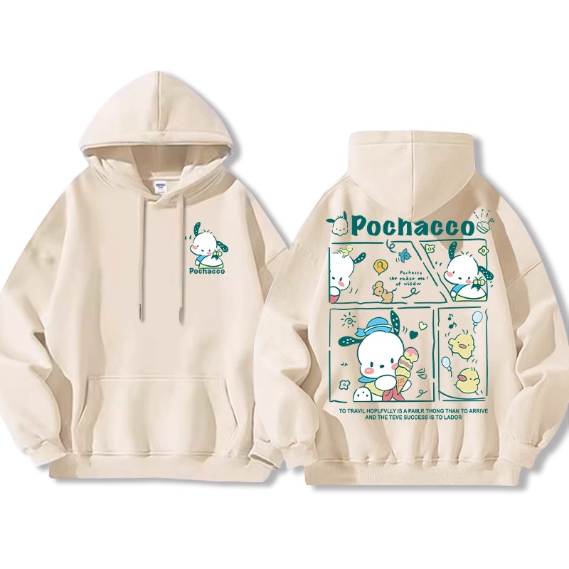 三麗鷗新款 親子情侶男女款連帽衛衣-ZUIHANG SHOP