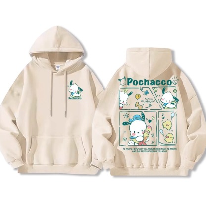 三麗鷗新款 親子情侶男女款連帽衛衣-ZUIHANG SHOP