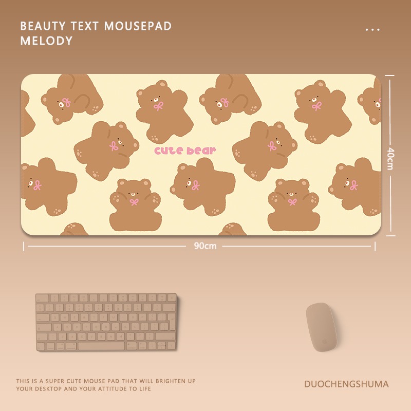 可愛卡通 主題桌墊 布質滑鼠墊-ZUIHANG SHOP