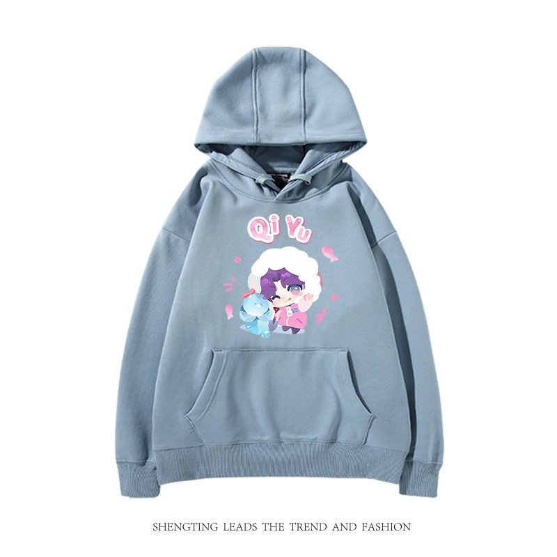 戀與深空漫冬行記 2025秋冬新款 親子情侶裝連帽衛衣