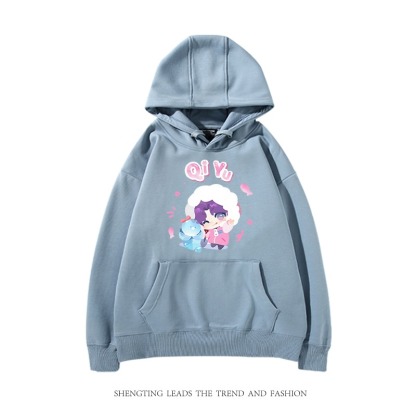 戀與深空漫冬行記 2025秋冬新款 親子情侶裝連帽衛衣