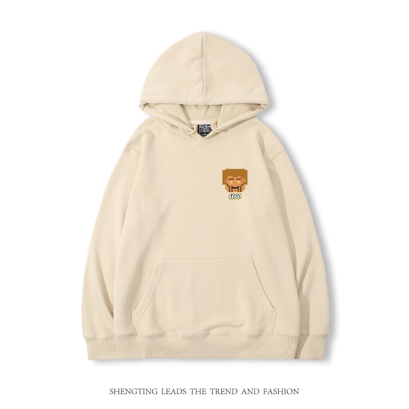 樂高積木 2025秋冬新款 親子情侶裝連帽衛衣