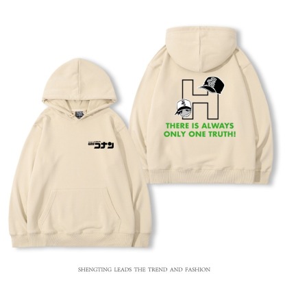 名偵探柯南 2025秋冬新款 親子情侶裝連帽衛衣