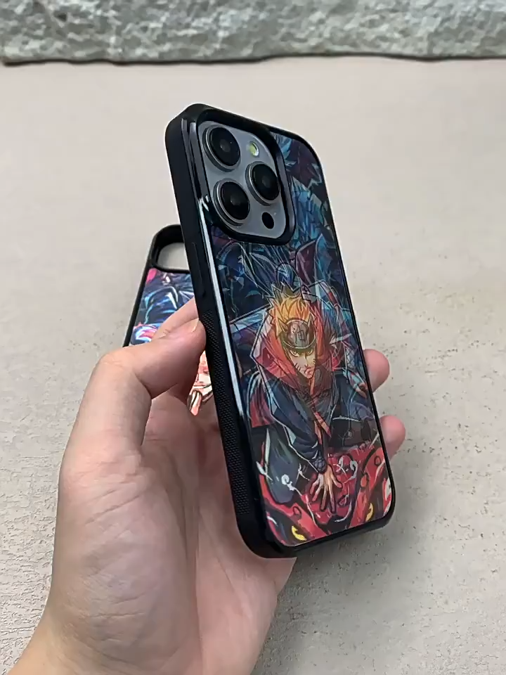 火影忍者3D幻圖磁吸防摔手機殼