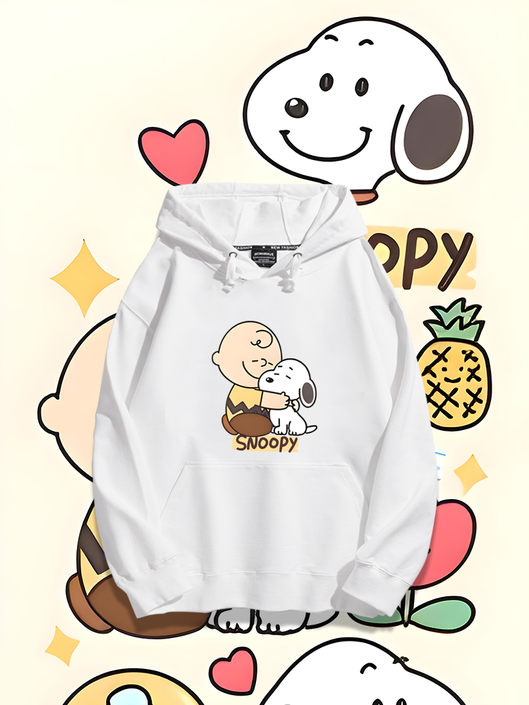 史努比新款 親子情侶男女款連帽衛衣-ZUIHANG SHOP