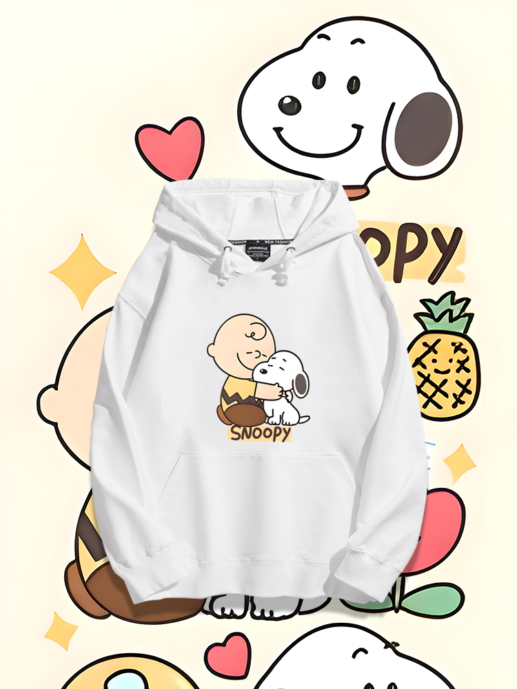 史努比新款 親子情侶男女款連帽衛衣-ZUIHANG SHOP