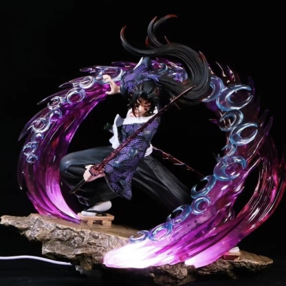 CHENG JacksDv 鬼滅之刃 繼國緣一VS黑死牟(雙頭雕)