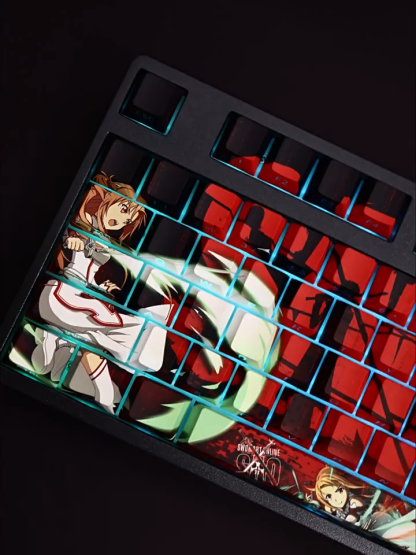 亞絲娜透光RGB108鍵標準配列衛星軸鍵帽