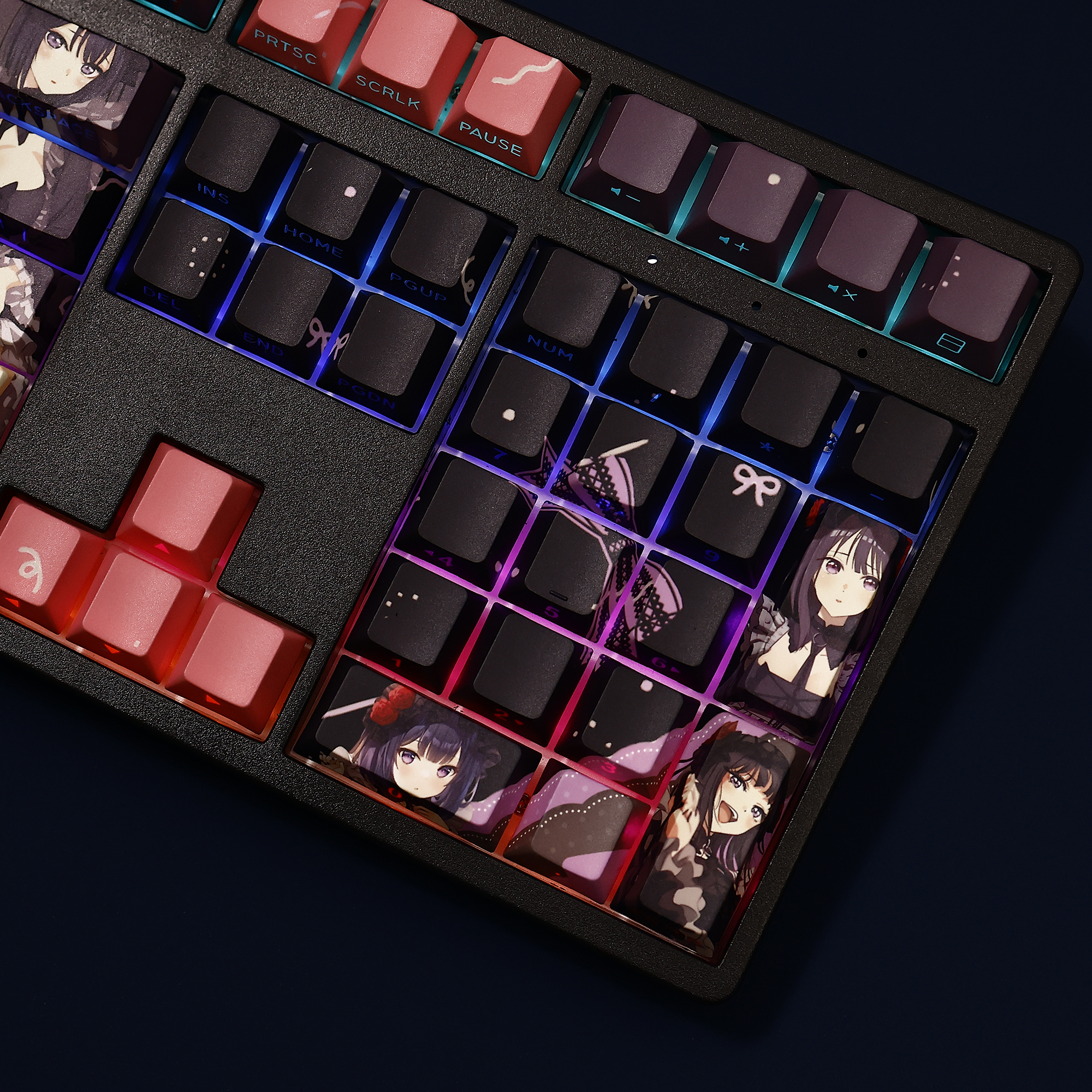 喜多川海夢 108鍵 標準配列 衛星軸鍵帽-ZUIHANG SHOP