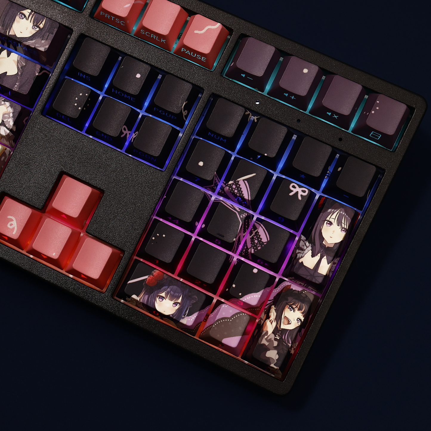 喜多川海夢 108鍵 標準配列 衛星軸鍵帽-ZUIHANG SHOP