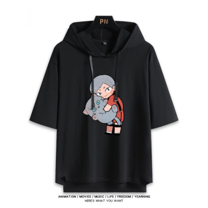 排球少年 連帽短袖T恤