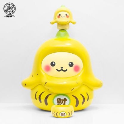 【預購】OFFART DARUMABOOM達摩爆爆-蕉財/納福擺件-ZUIHANG SHOP