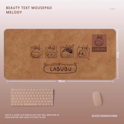 labubu拉布布 主題桌墊 布質滑鼠墊-ZUIHANG SHOP