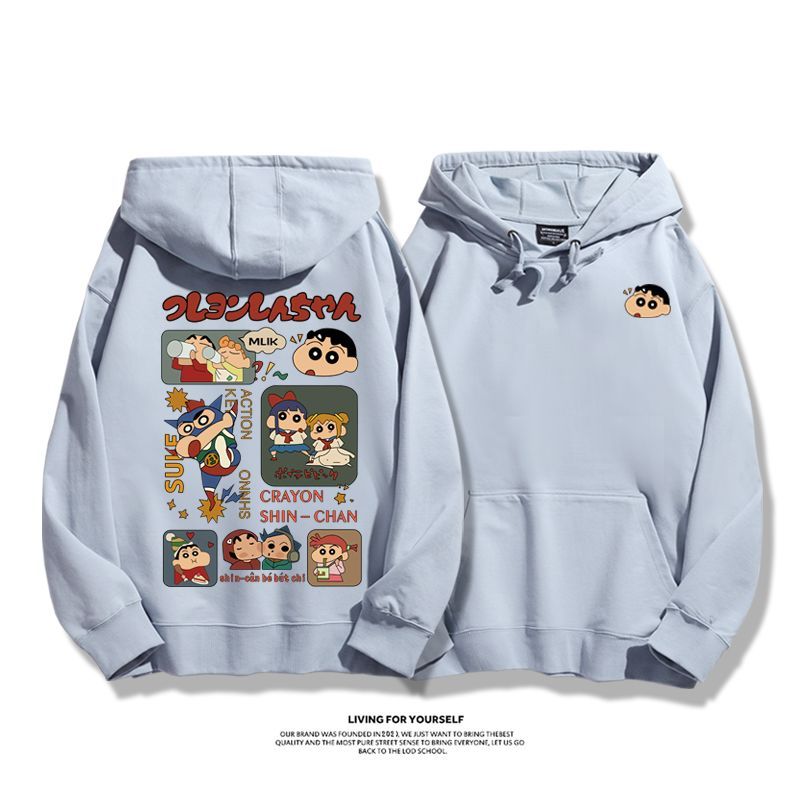 蠟筆小新新款 親子情侶男女款連帽衛衣-ZUIHANG SHOP