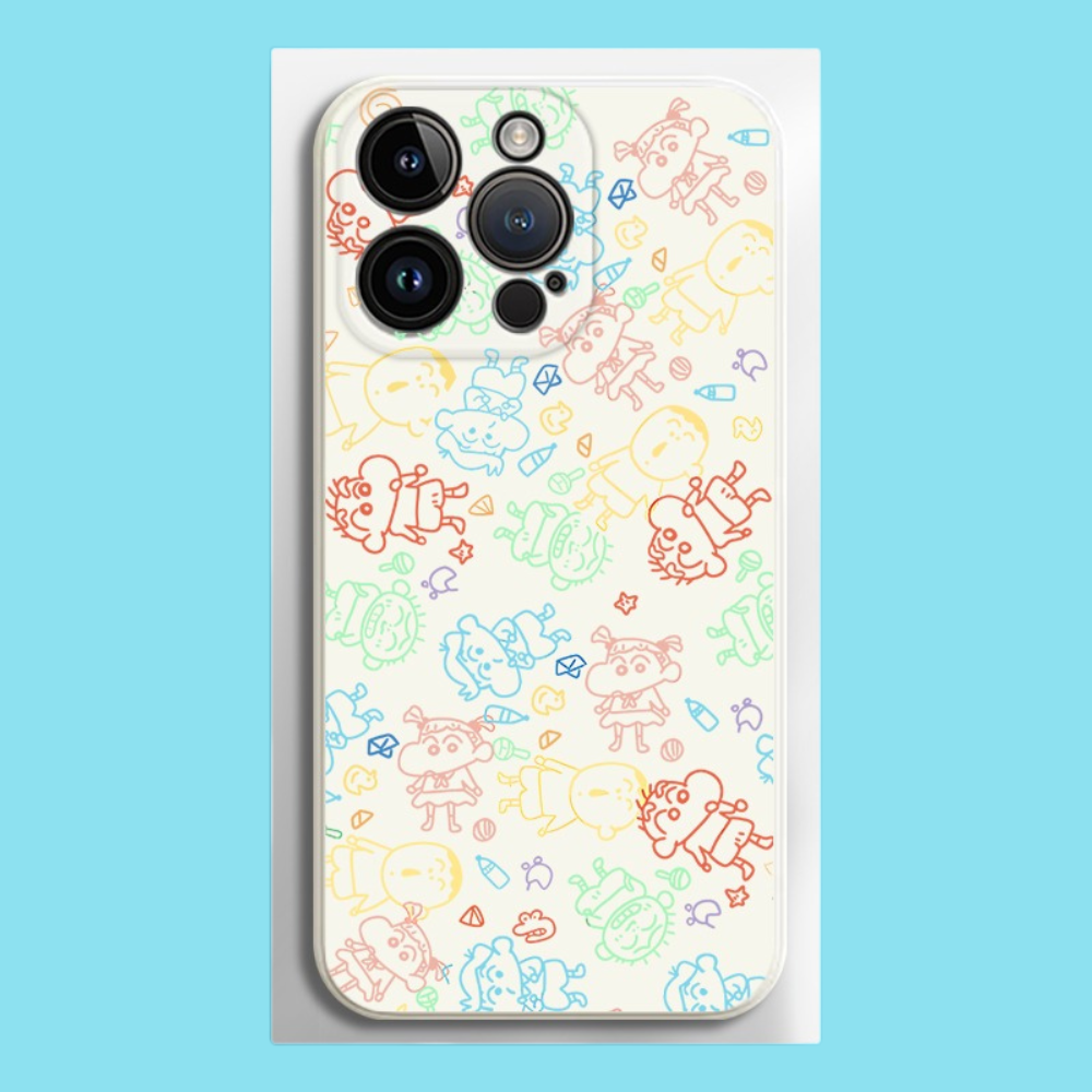 蠟筆小新液態矽膠全包防摔軟殼-ZUIHANG SHOP